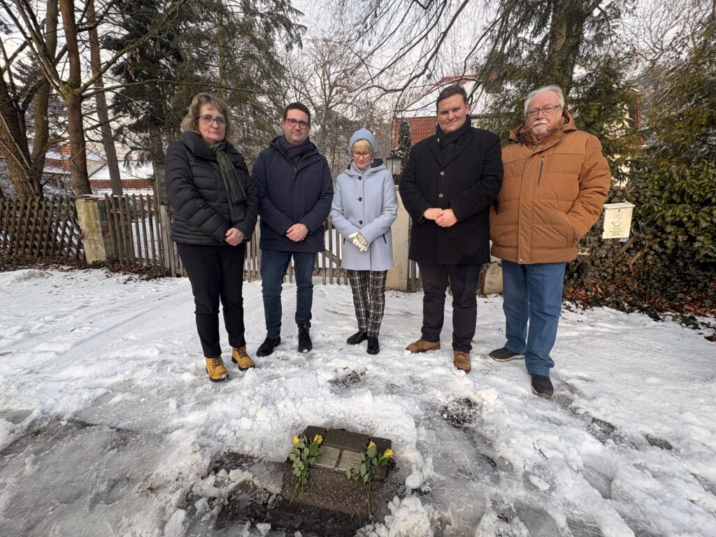 Gedenkminute zum Holocaust-Gedenktag am 27. Januar in Möser